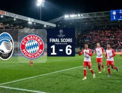 Hasil Atalanta vs Bayern Munchen: Die Roten Mengamuk, Bantai La Dea 6-1 di Bergamo