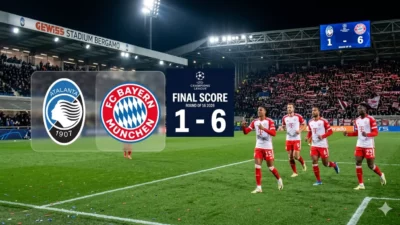 Hasil Atalanta vs Bayern Munchen: Die Roten Mengamuk, Bantai La Dea 6-1 di Bergamo