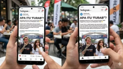 Heboh istilah “Furab”! Intip kronologi momen salah tingkah Reza Arap saat digoda bareng Fuji di Marapthon 2026 yang viral di media sosial.