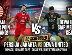 Jadwal Terbaru Persija Jakarta vs Dewa United: Resmi Ditunda, Simak Link Streaming di Sini!