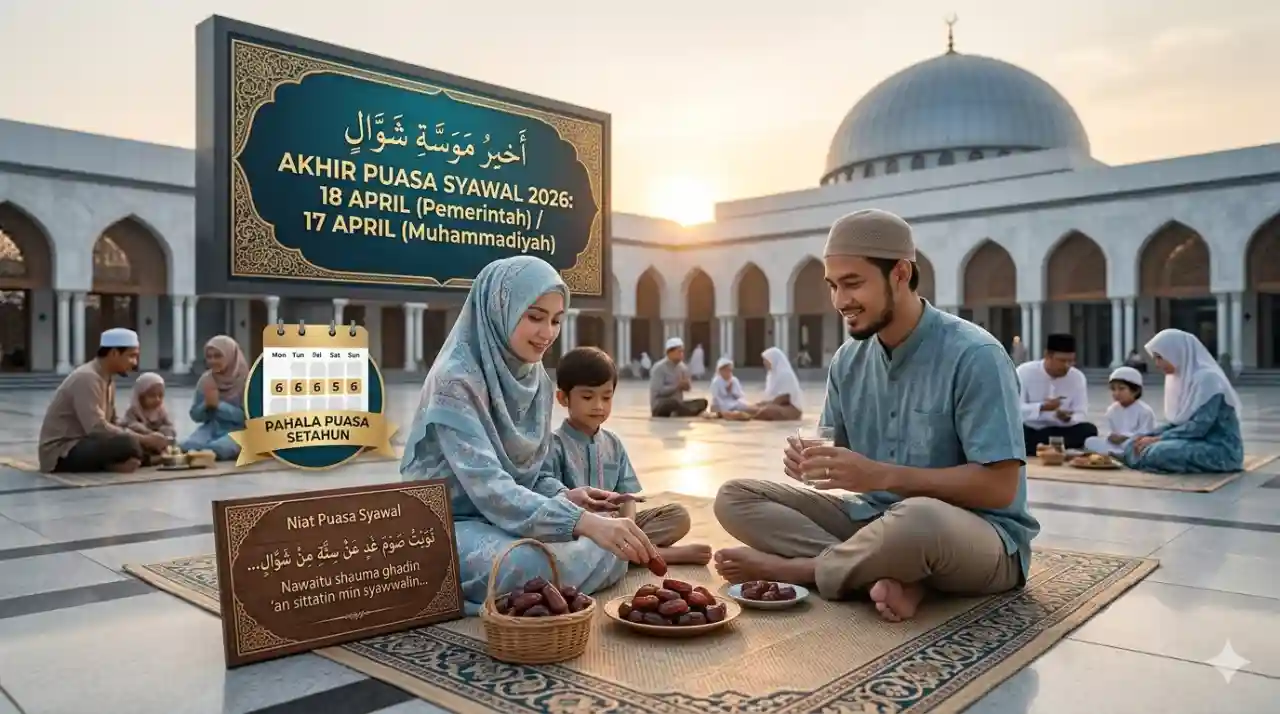 Jangan Terlewat! Ini Batas Akhir Puasa Syawal 2026 dan Panduan Lengkap Niatnya