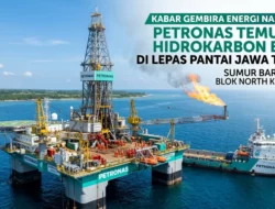Kabar Gembira Energi Nasional! PETRONAS Temukan Cadangan Hidrokarbon Melimpah di Lepas Pantai Jawa Timur