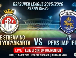 LINK LIVE STREAMING PSIM Yogyakarta vs Persijap Jepara di BRI Super League: Nonton Gratis di Sin