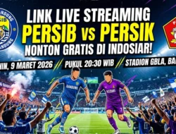 Link Live Streaming Persib Bandung vs Persik Kediri Malam Ini: Nonton Gratis di Indosiar!