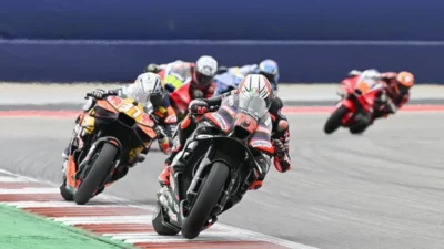 Hattrick Bersejarah! Marco Bezzecchi Rajai MotoGP Amerika 2026, Marc Marquez Tembus 5 Besar