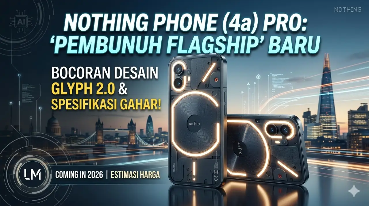 Nothing Phone (4a) Pro Segera Hadir: ‘Pembunuh Flagship’ Baru dengan Glyph Interface 2.0