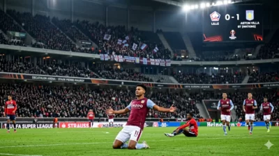 Ollie Watkins Jadi Pahlawan, Aston Villa Bungkam Lille di Prancis