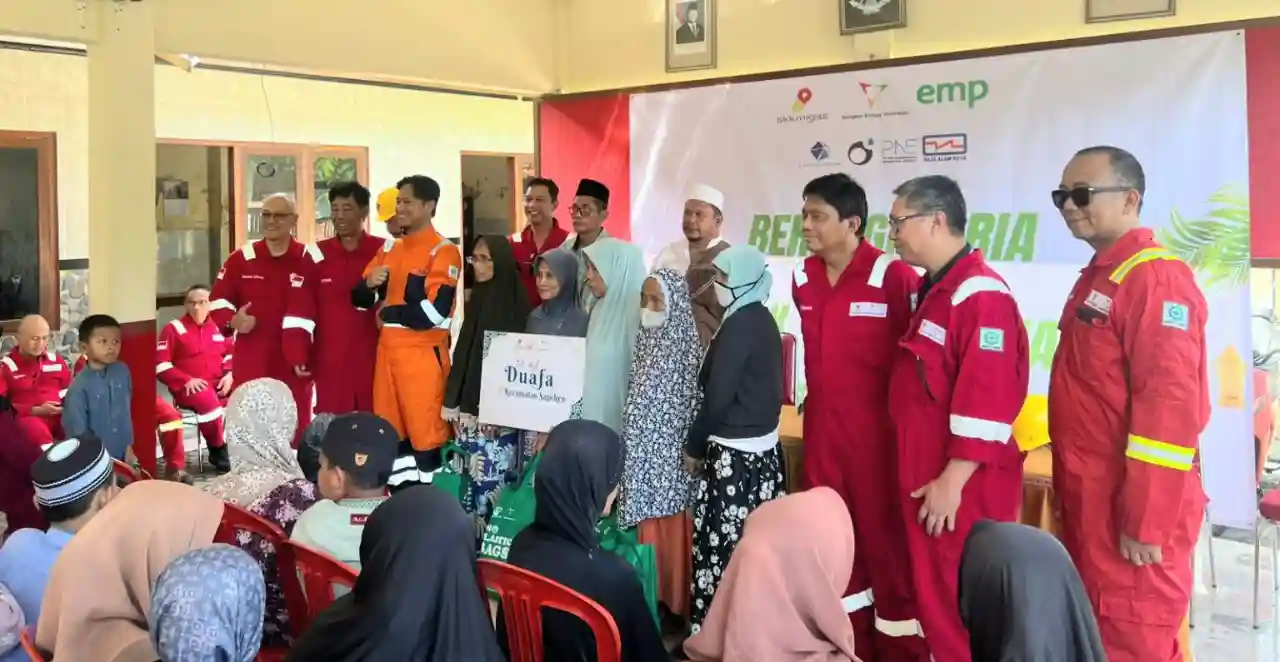 Pererat Silaturahmi, SKK Migas-KEI Salurkan Santunan dan Ribuan Takjil di Kepulauan Sumenep