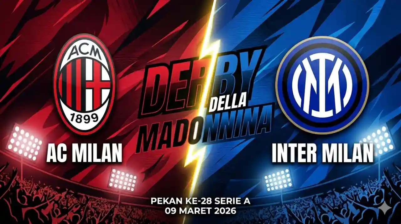 Prediksi AC Milan vs Inter Milan: Derby della Madonnina Penentu Takhta Serie A!