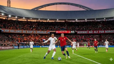 Prediksi Belanda vs Norwegia di Kualifikasi Piala Dunia 2026. Mampukah Virgil van Dijk dkk redam Erling Haaland di De Kuip? Cek H2H & Lineup.