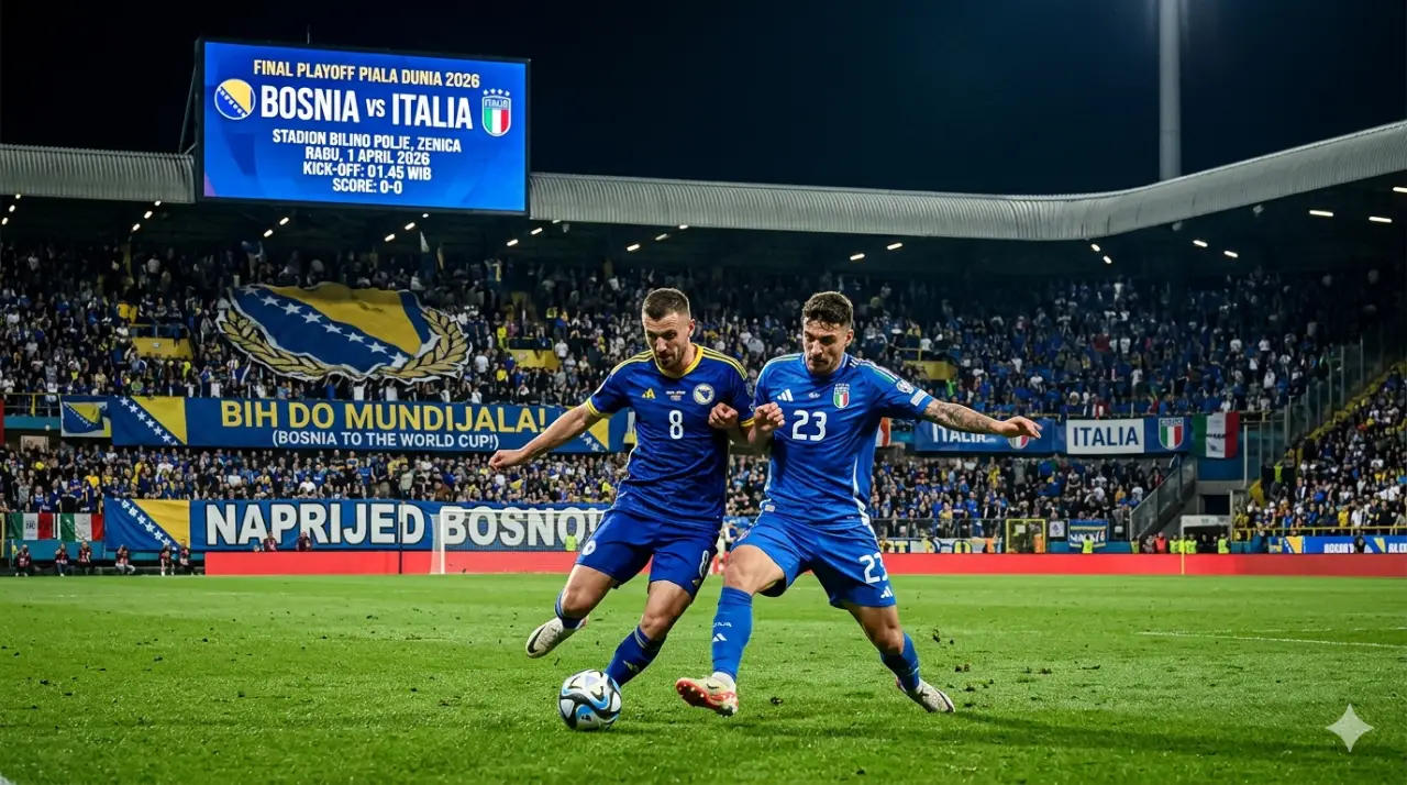 Prediksi Bosnia vs Italia, Jadwal Siaran Langsung, dan Link Streaming