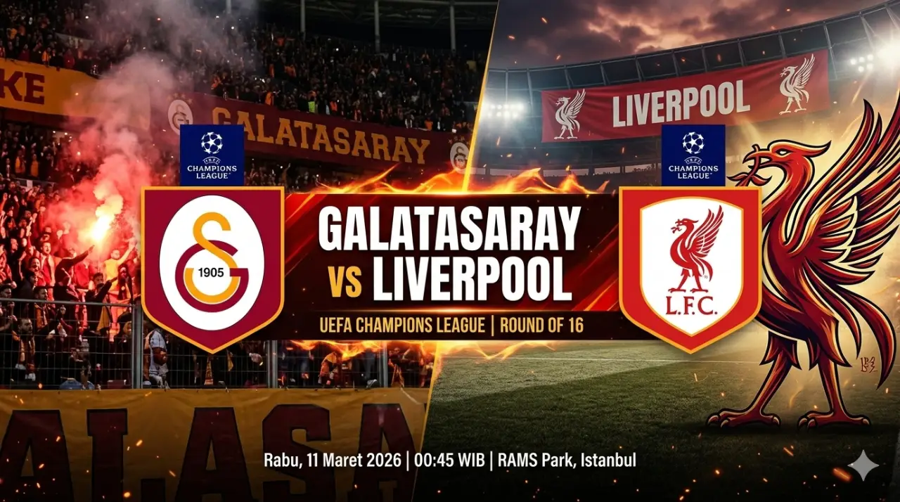 Prediksi Galatasaray vs Liverpool: Misi Balas Dendam The Reds di Neraka Istanbul