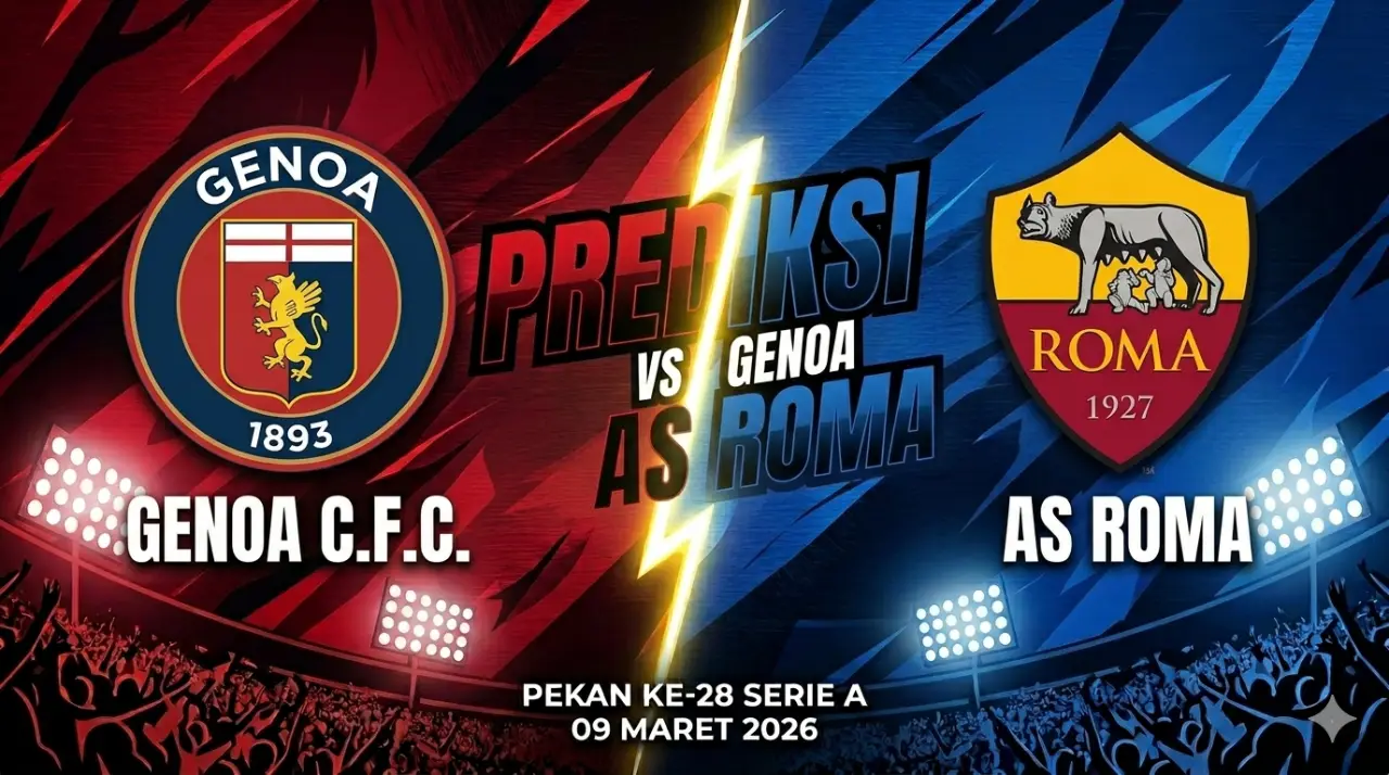Prediksi Genoa vs AS Roma: Ujian Konsistensi Serigala Ibu Kota di Luigi Ferraris