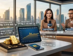 Prediksi Harga Emas Antam Rabu 18 Maret: Peluang Menguat ke Rp3 Juta atau Koreksi?