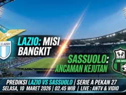 Prediksi Lazio vs Sassuolo: Misi Elang Ibu Kota Amankan Zona Eropa!