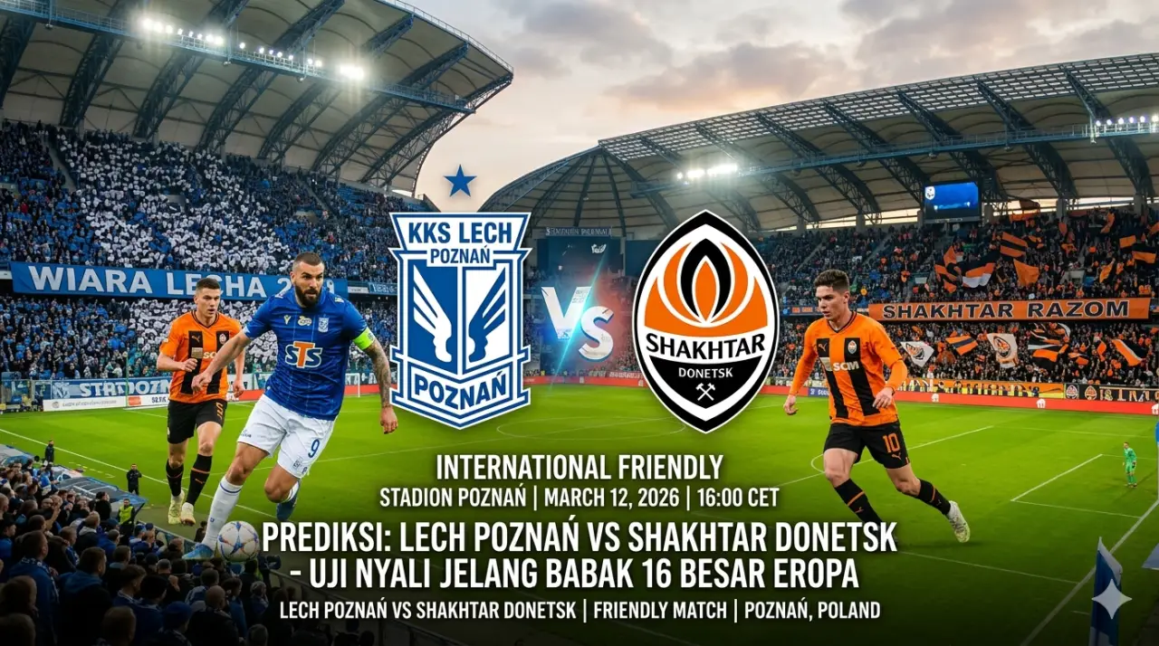Prediksi Lech Poznan vs Shakhtar Donetsk: Uji Nyali Jelang Babak 16 Besar Eropa