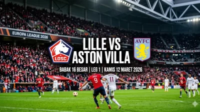 Prediksi Lille vs Aston Villa: Misi Balas Dendam Les Dogues di Tanah Prancis