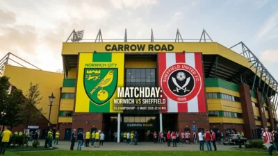 Prediksi Norwich City vs Sheffield United: Duel Sengit Berebut Takhta Papan Atas Championship