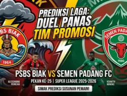 Prediksi PSBS Biak vs Semen Padang: Duel Sengit Tim Promosi Demi Hindari Zona Merah!