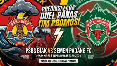Prediksi PSBS Biak vs Semen Padang: Duel Sengit Tim Promosi Demi Hindari Zona Merah!