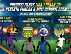 Prediksi Panas Liga 1 Pekan 25: Duel Penentu Puncak Klasemen dan Misi Bangkit Arema FC