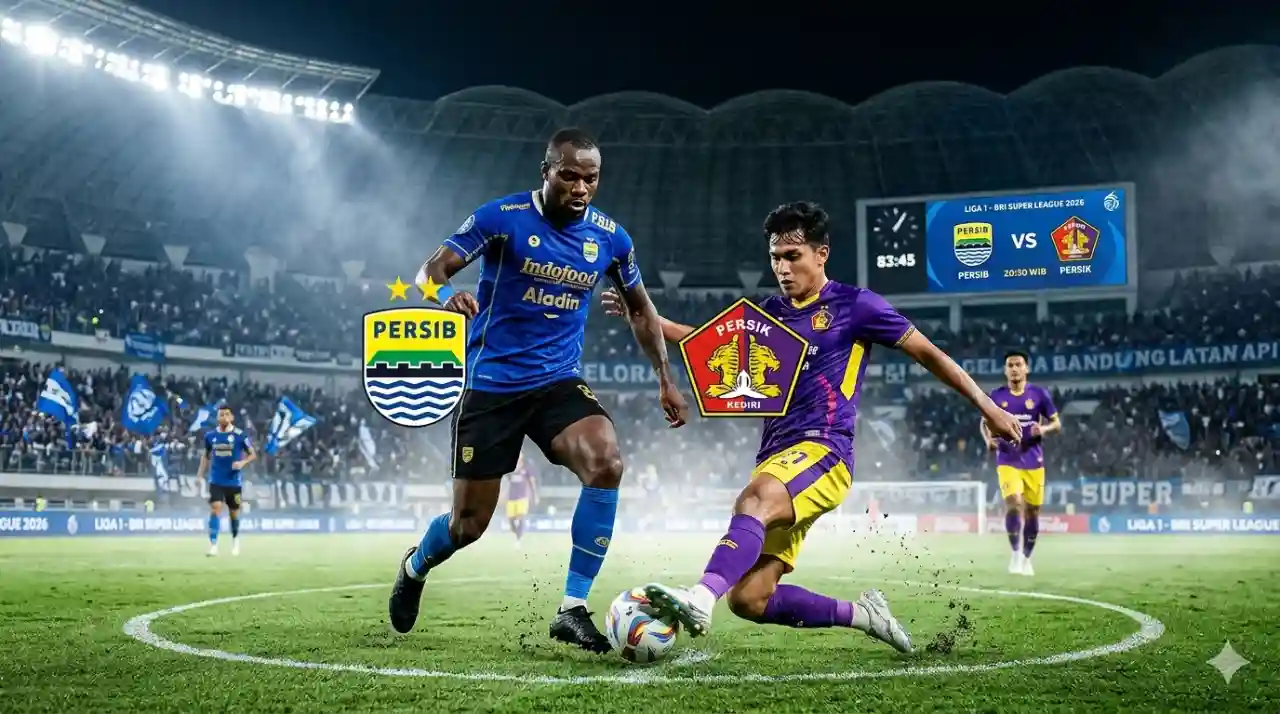Prediksi Persib vs Persik: Misi Maung Bandung Jaga Takhta di Tengah Ancaman Macan Puti