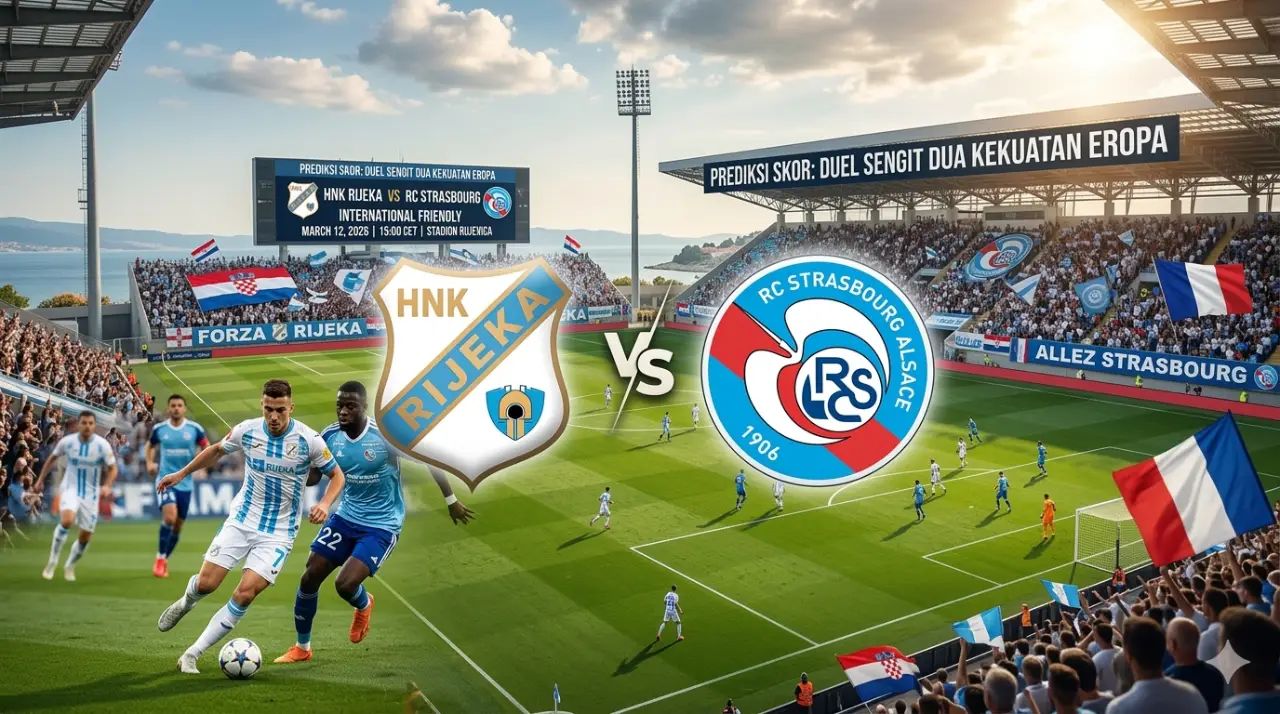 Prediksi Rijeka vs Strasbourg: Duel Sengit Dua Kekuatan Eropa di Stadion Rujevica