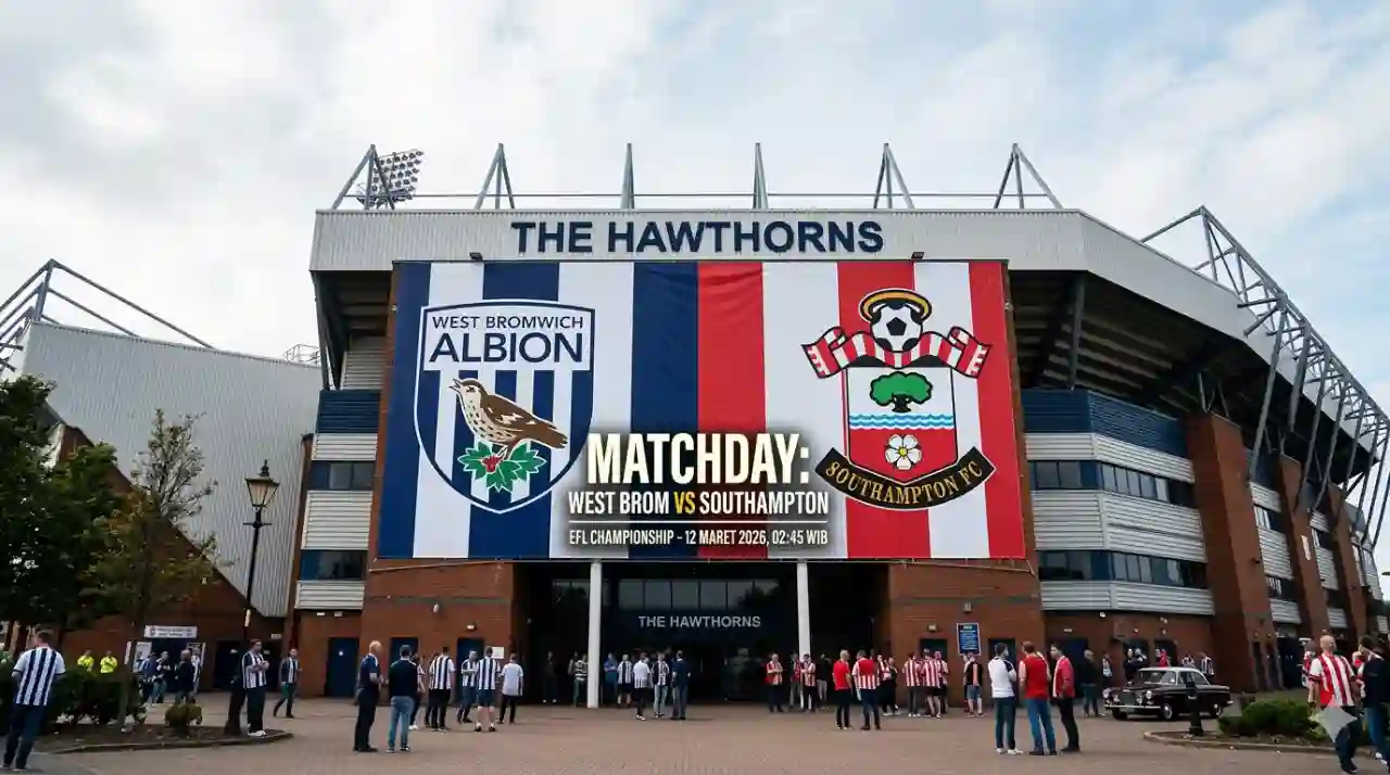 Prediksi West Brom vs Southampton: Misi Bangkit The Baggies di Tengah Dominasi The Saints