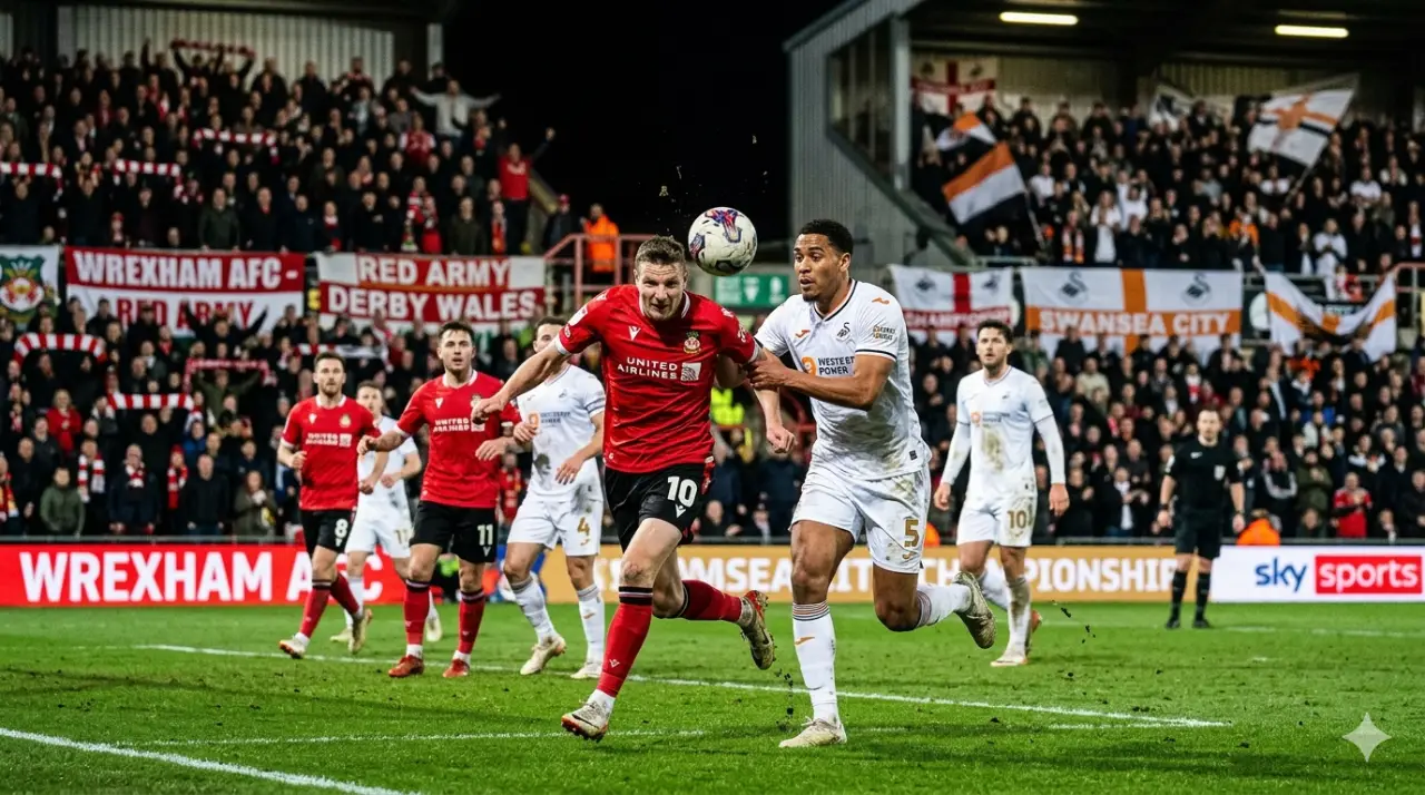 Prediksi Wrexham vs Swansea City: Derby Wales Panas Berebut Tiket Playoff Championship