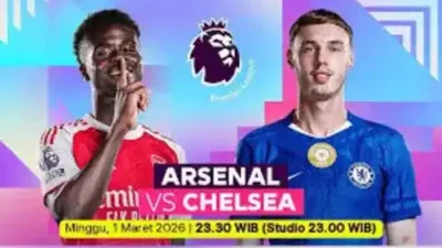 Preview Arsenal vs Chelsea: Derby London Panas di Emirates, The Gunners Incar Poin Puncak