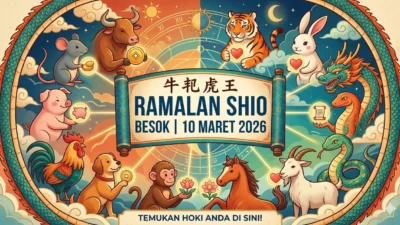 Ramalan Shio Besok Selasa 10 Maret 2026: Shio Kuda Banjir Rezeki, Shio Monyet Harus Waspada Konflik!