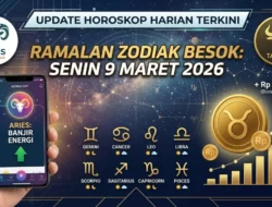 Ramalan Zodiak Besok Senin 9 Maret 2026: Aries Banjir Energi, Taurus Siap-Siap Terima Bonus! Tag