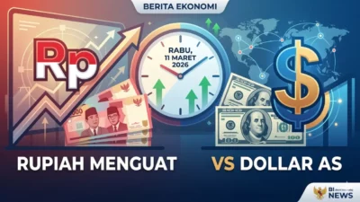 Rupiah Menguat Tipis Terhadap Dollar AS Hari Ini, 11 Maret 2026: Cek Kurs Terbaru!