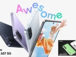 Samsung Galaxy A57 5G Resmi Meluncur: Bawa Fitur Flagship IP68 dan Update 6 Tahun ke Kelas Menengah