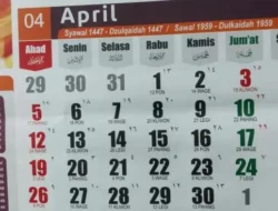 Siap-Siap Liburan! Daftar Tanggal Merah April 2026: Ada Momen Long Weekend!