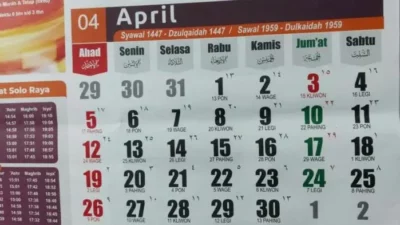 Siap-Siap Liburan! Daftar Tanggal Merah April 2026: Ada Momen Long Weekend!
