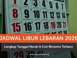 Siap-Siap Mudik! Ini Jadwal Resmi Libur Lebaran dan Cuti Bersama 2026, Ada Libur Panjang 7 Hari!