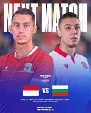 Timnas Indonesia Melaju ke Final FIFA Series 2026: Tantang Bulgaria di SUGBK!