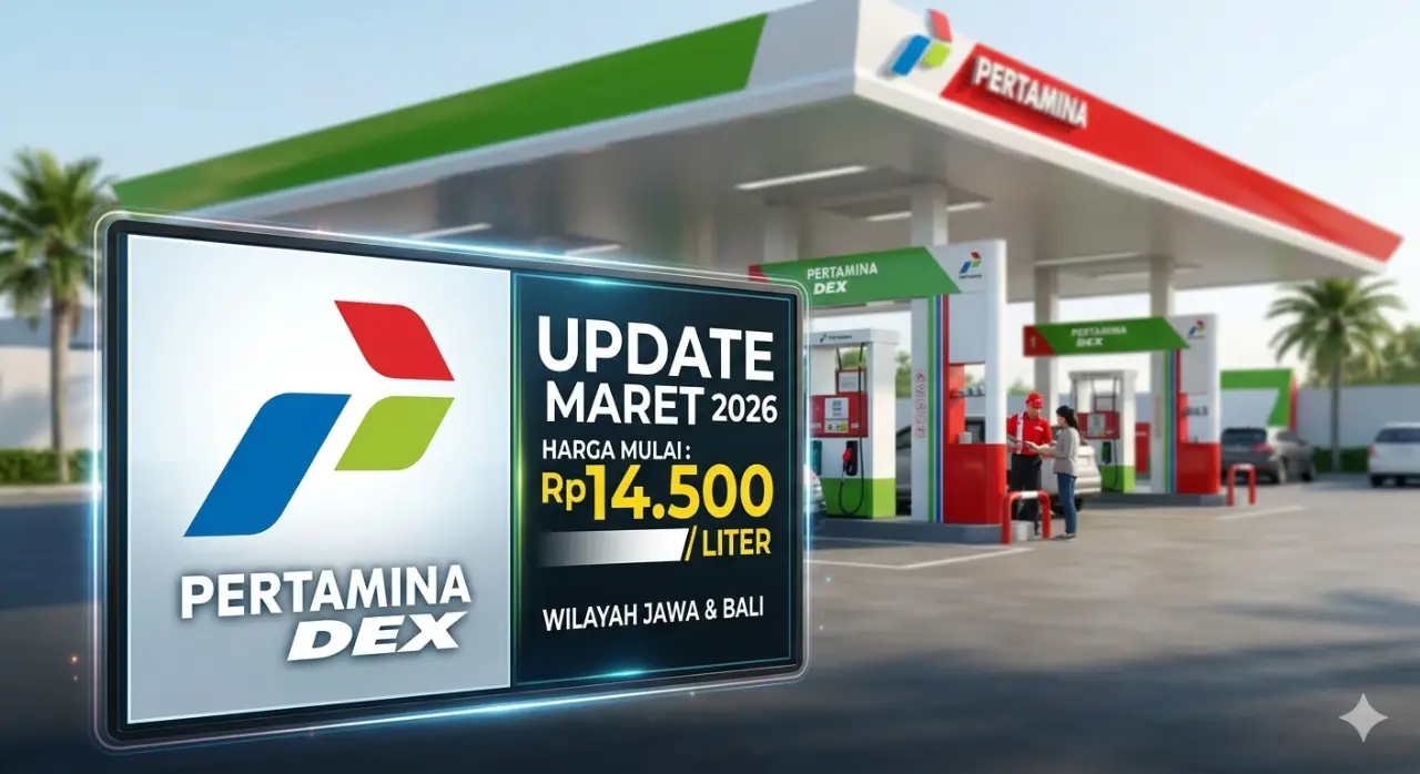 Update Harga Pertamina Dex Maret 2026: Naik di Seluruh Indonesia, Cek Daftar Lengkapnya!