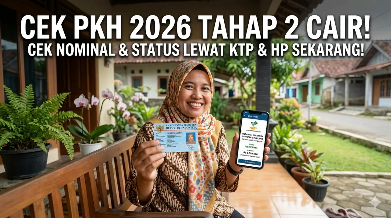 Cek Jadwal dan Nominal PKH 2026 Tahap 2 Cair Bulan Ini, Anda Termasuk Penerima?