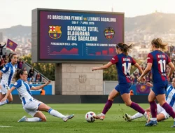 Dominasi Mutlak! FC Barcelona Femení Gilas Levante Badalona dalam Lanjutan Liga F