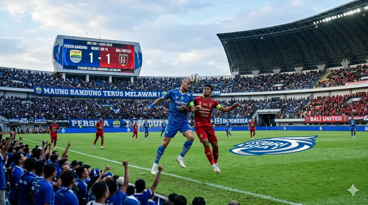 Duel Puncak Klasemen: Persib Bandung Jamu Bali United di GBLA Malam Ini!