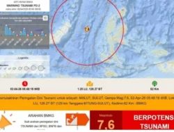 Gempa Magnitudo 7,6 Guncang Bitung: BMKG Keluarkan Peringatan Dini Tsunami, Warga Manado Berhamburan!