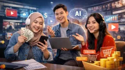 Gen Z Kini Raup Cuan dari Jualan Konten Digital, Platform AI Jadi Senjata Utama