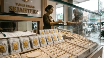 Harga Emas Antam Hari Ini Melejit Rp45 Ribu Per Gram! Cek Rincian Kadar 10K hingga 24K