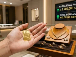 Harga Emas Melejit! Antam Dekati Rp3 Juta, Cek Rincian Harga Perhiasan Hari Ini 8 April 2026