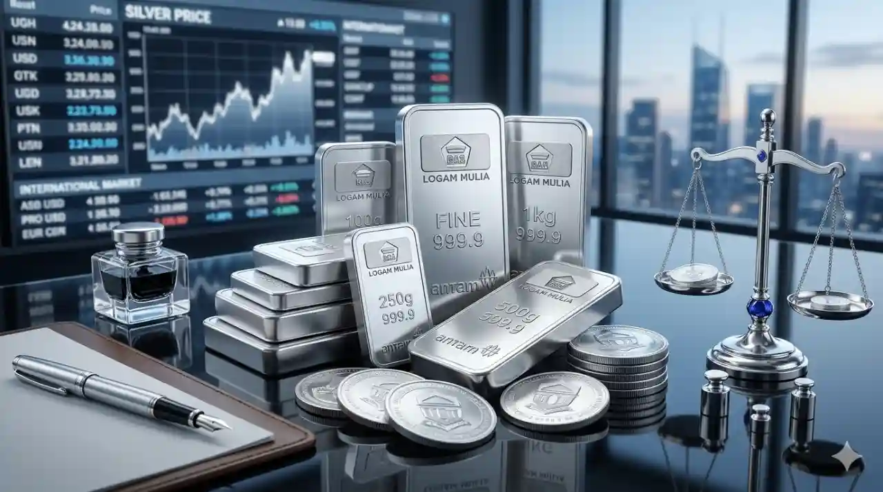 Harga Perak Antam Hari Ini 21 April 2026: Bangkit Ke Rp51.050 Per Gram, Cek Rincian Lengkapnya - Portalmadura.com Harga Perak Antam Hari Ini 21 April 2026: Bangkit ke Rp51.050 per Gram, Cek Rincian Lengkapnya