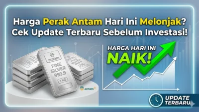 Harga Perak Antam Hari Ini Melonjak? Cek Update Terbaru Sebelum Investasi!