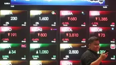 IHSG Terjun Bebas ke Level 7.489, 5 Saham Ini Justru Meroket hingga 21 Persen!