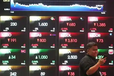 IHSG Terjun Bebas ke Level 7.489, 5 Saham Ini Justru Meroket hingga 21 Persen!